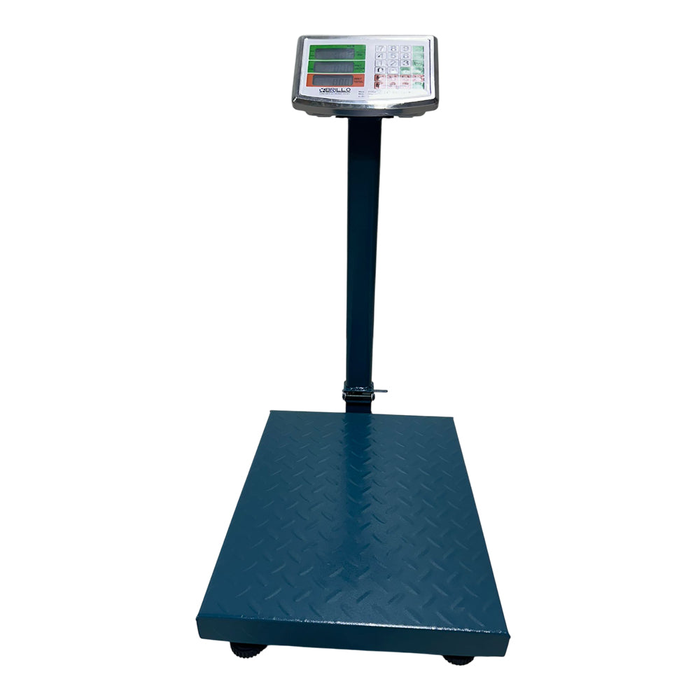 Cantar cu brat rabatabil, afisaj LED dublu, 350kg, Brillo