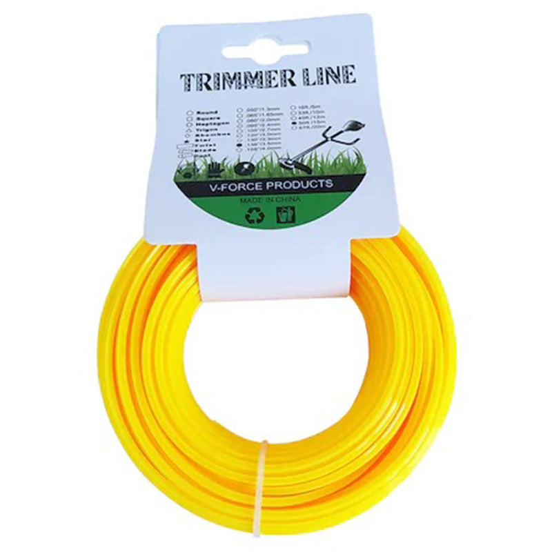 Fir motocoasa tip patrat, 2.7mm, 12m
