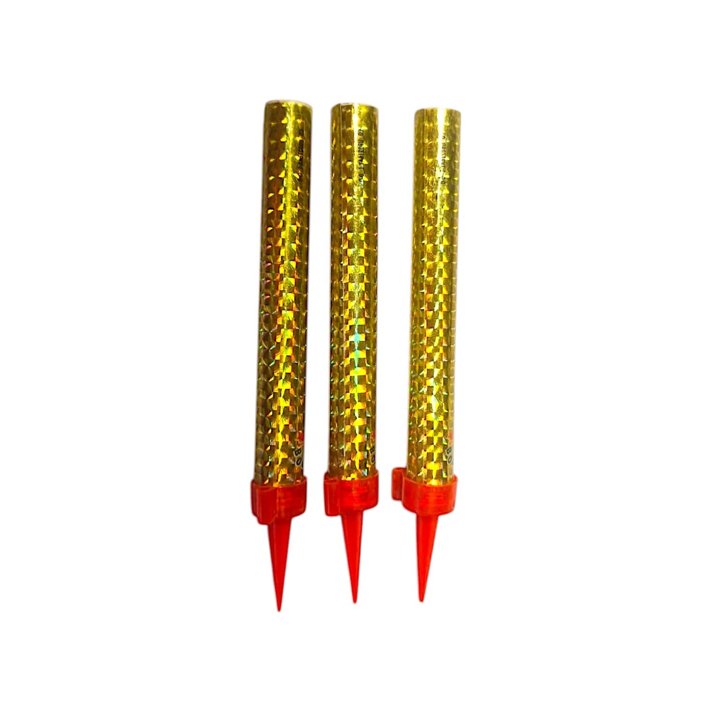 Artificii pentru tort aurii 12 cm - set 3 BUC