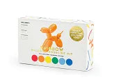 Baloane din material polimeric pastel 130 cm cu pompă, amestec