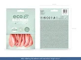 Baloane Eco 30cm metalice, auriu-roz