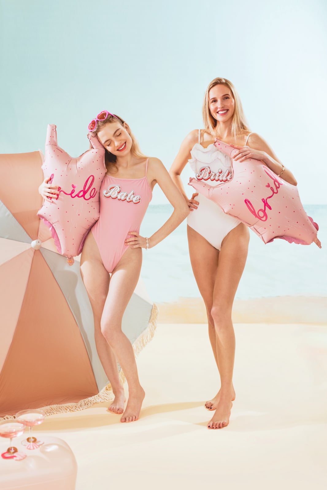 Balon costum de baie "bride" 46x76 cm