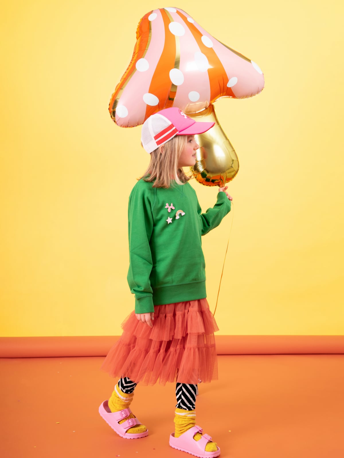 Balon din folie Ciuperca 75 cm