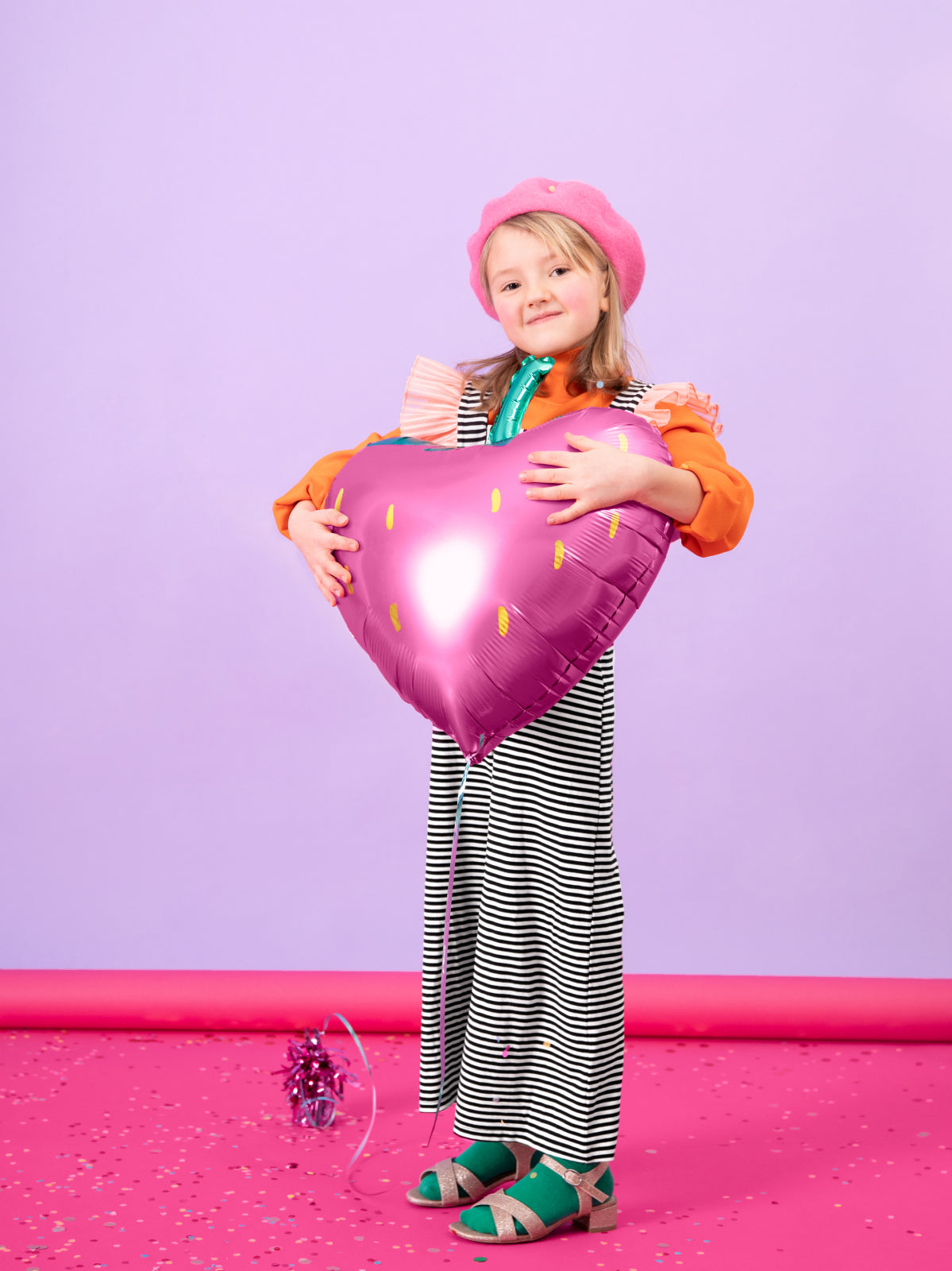 Balon din folie Capsuna 45 cm
