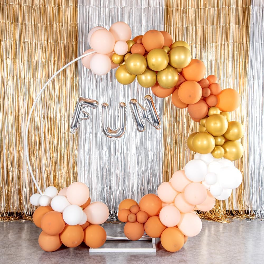 Balon Folie Metalizata Litera F, Klevo, 40 cm, Umflati cu Heliu sau Aer, Ambalaj Individual, Pai inclus, Argintiu