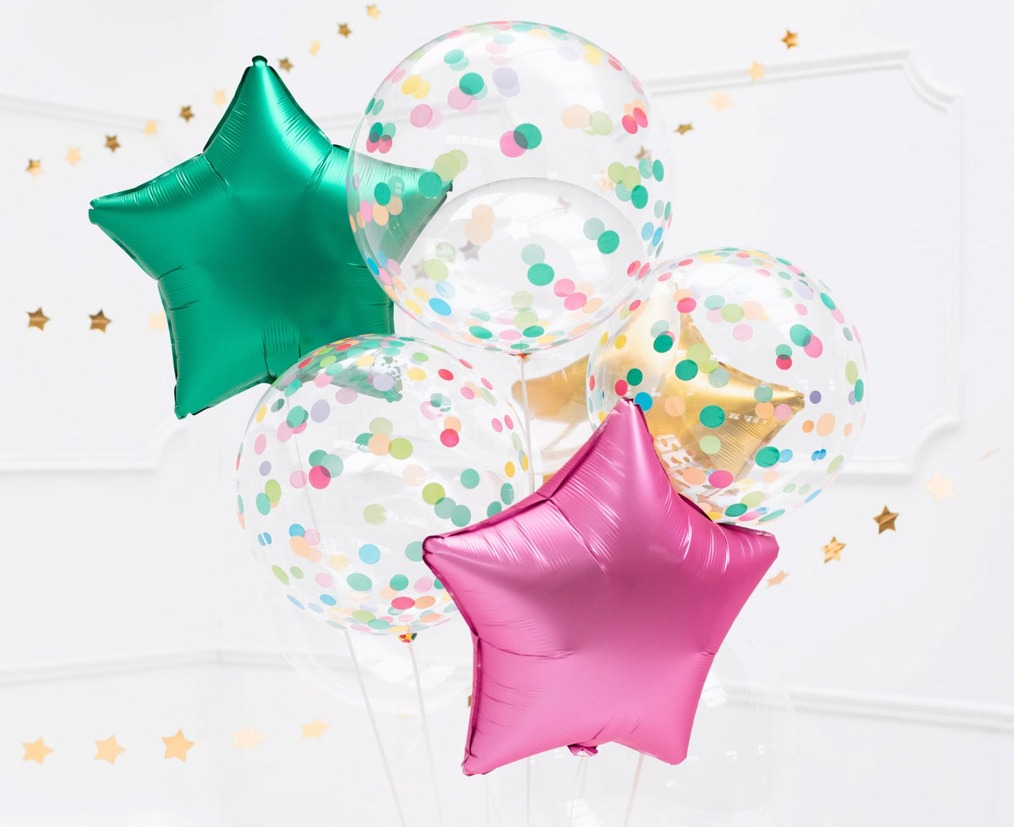 Balon Folie Orbz, Buline Colorate - 40 cm
