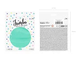 Balon rotund 1m, verde pastel deschis