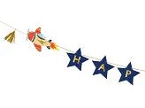 Banner Avioane La Mulți Ani, 2,5 m, mix