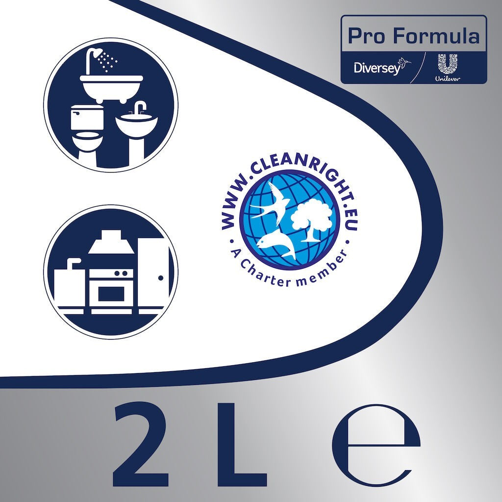 CIF Professional Cream Lemon – Crema de Curatare cu Lamaie 2 L