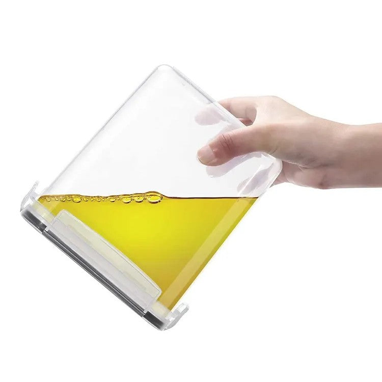 Cutii de depozitare alimente, Klevo, Set din 8 Cutii pentru Condimente, Cereale, Cutii pentru Bucatarie, din Plastic PP, Cutii Alimentare, Diferite Dimensiuni, Transparente