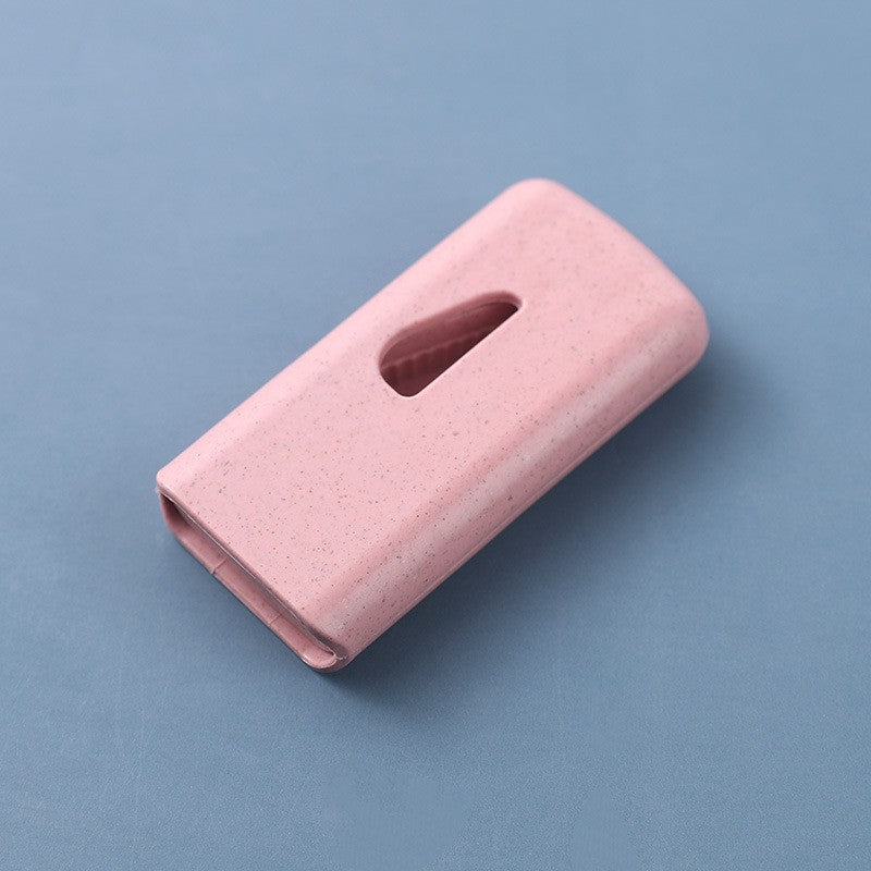 Dispozitiv taiere si depozitare medicamente, Klevo, Roz, Plastic, 8 x 4 x 1.8 cm