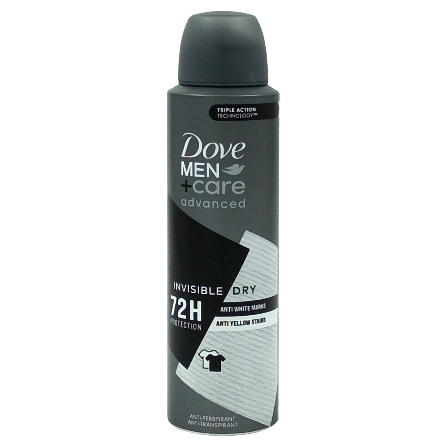 Antiperspirant Deo Spray, DOVE, Men Advanced Care Invisible Dry, 150 ml