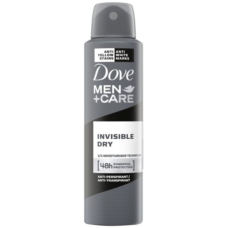 Antiperspirant Deo Spray, DOVE, Men Invisible Dry, 200 ml