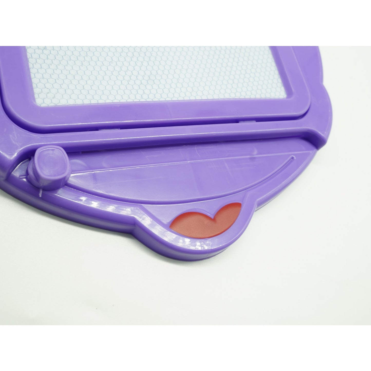 Tabla Magnetica pentru desen Klevo, Pix, forma Soricel, dimensiuni 23x26.5 cm, Dezvolta Creativitatea, Mov