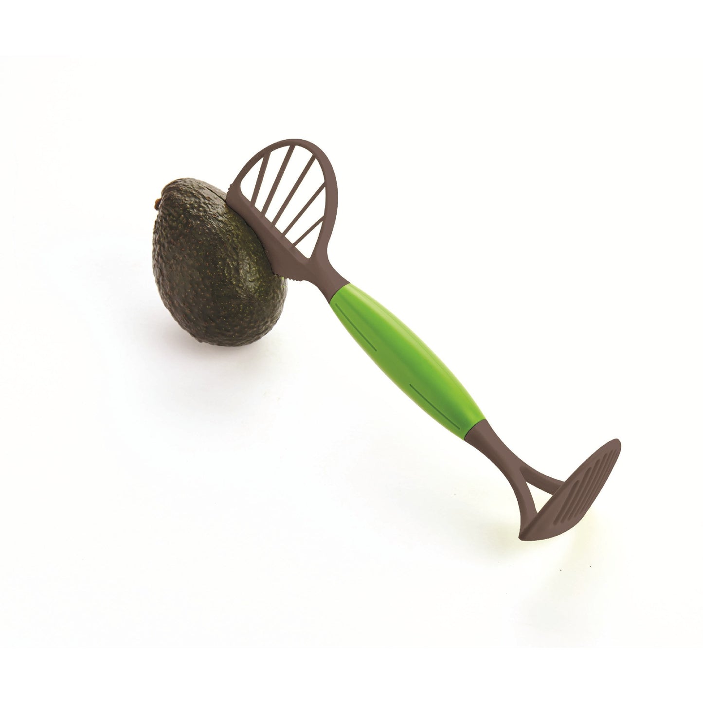 Feliator Multifunctional pentru Avocado, Klevo, pentru Taierea in Cubulete si Pasare, pentru Bucatarie, Preparare Guacamole, ABS, 24x7x6 cm, Verde