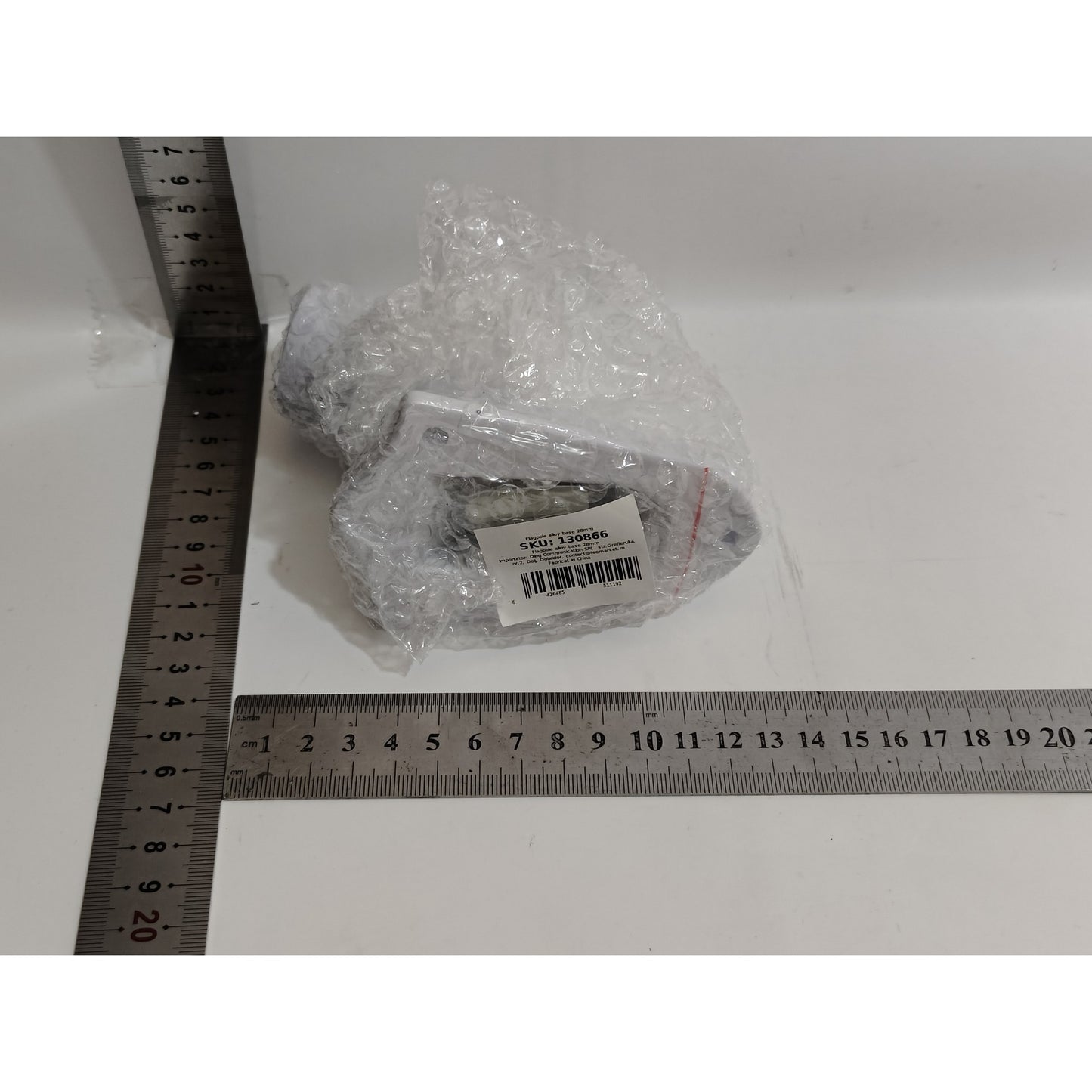 Baza pentru Suport de Steag, Klevo, 2.8 cm, Alba