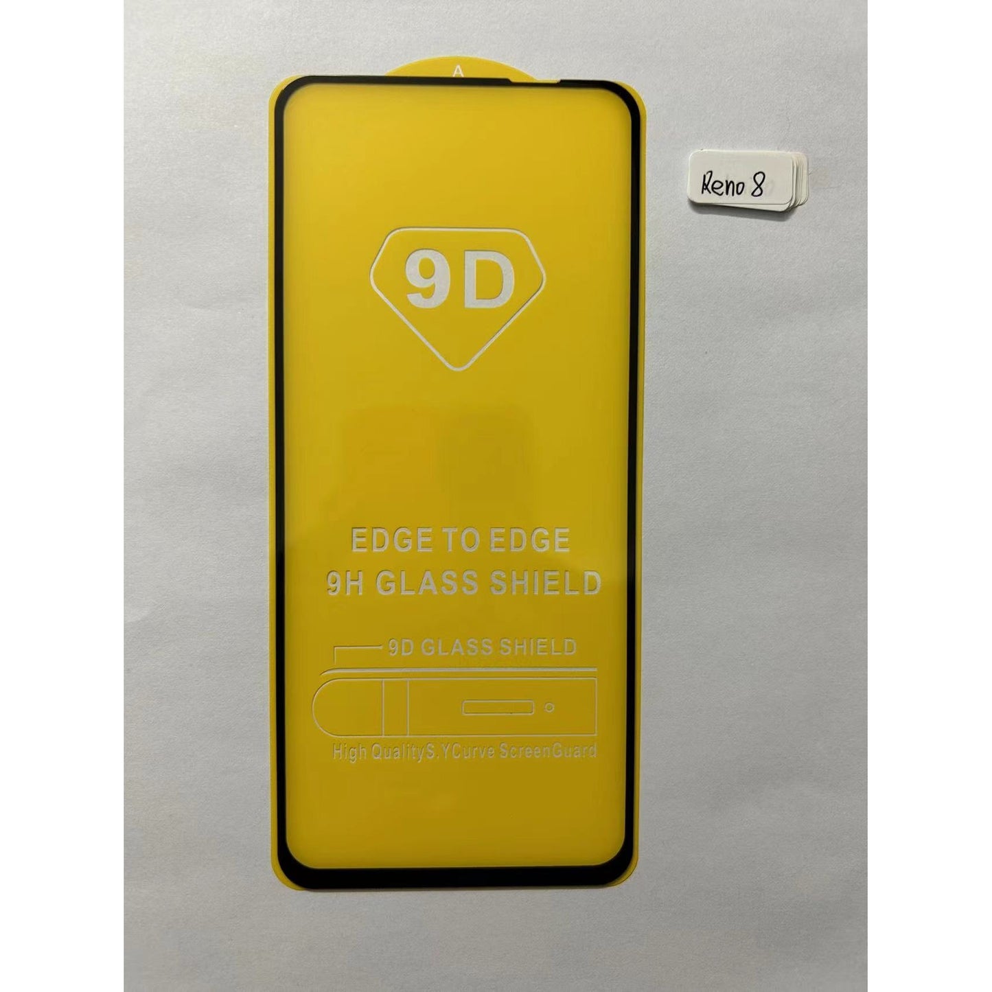 Folie Sticla Securizata Klevo compatibil cu Oppo Reno 8 5G, Full Glue Negru
