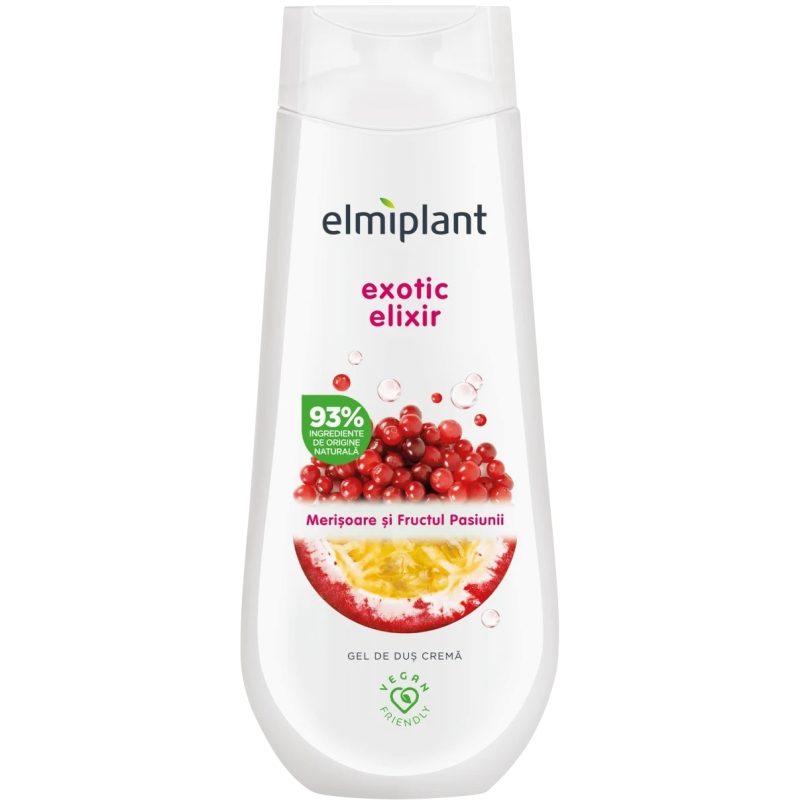 Gel de Dus Crema, Elmiplant, Exotic Elixir, 750 ml