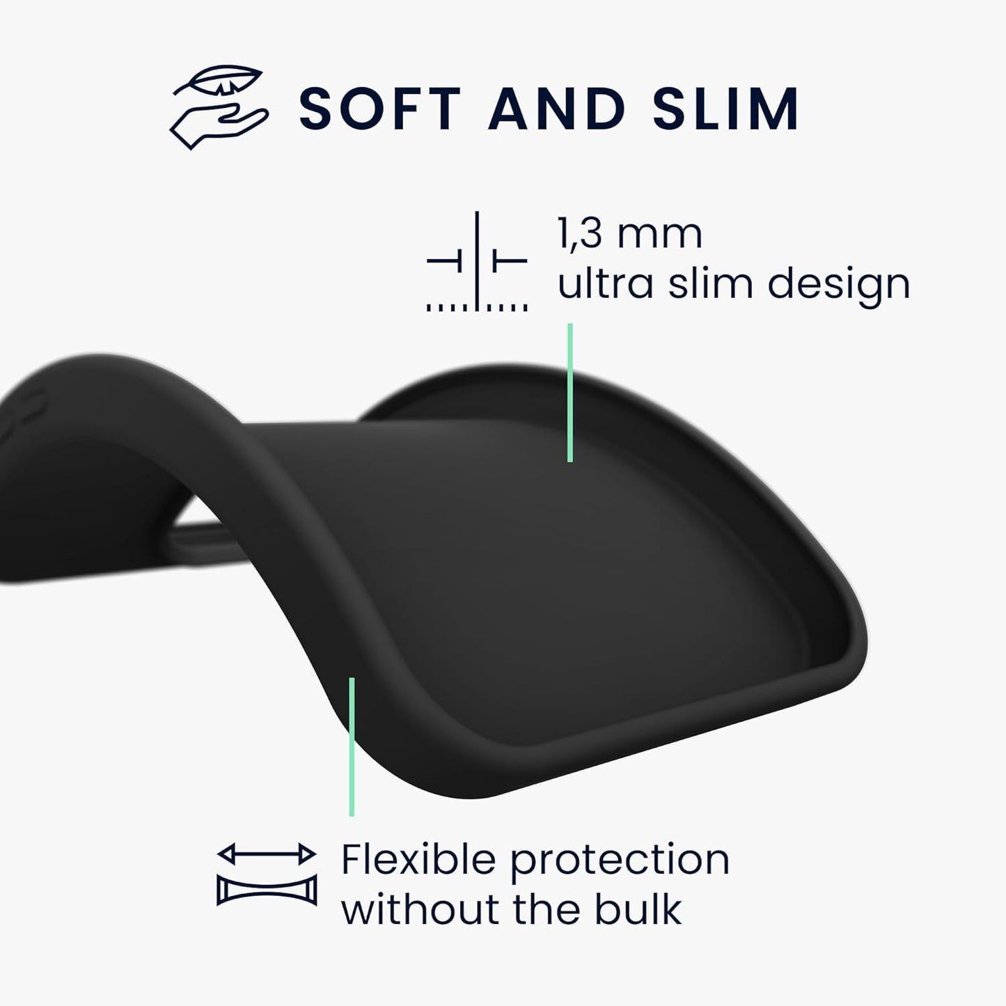 Husa de Protectie Matte TPU, Klevo, pentru Samsung Galaxy A15, Protectie Camera, Antisoc, Antizgariere, Antialunecare, Acoperire Completa, Negru