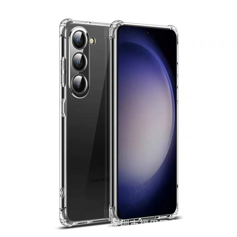 Husa de protectie Klevo, Airbag Shock Absorption, TPU, pentru Samsung Galaxy A14 4G/5G , Transparent