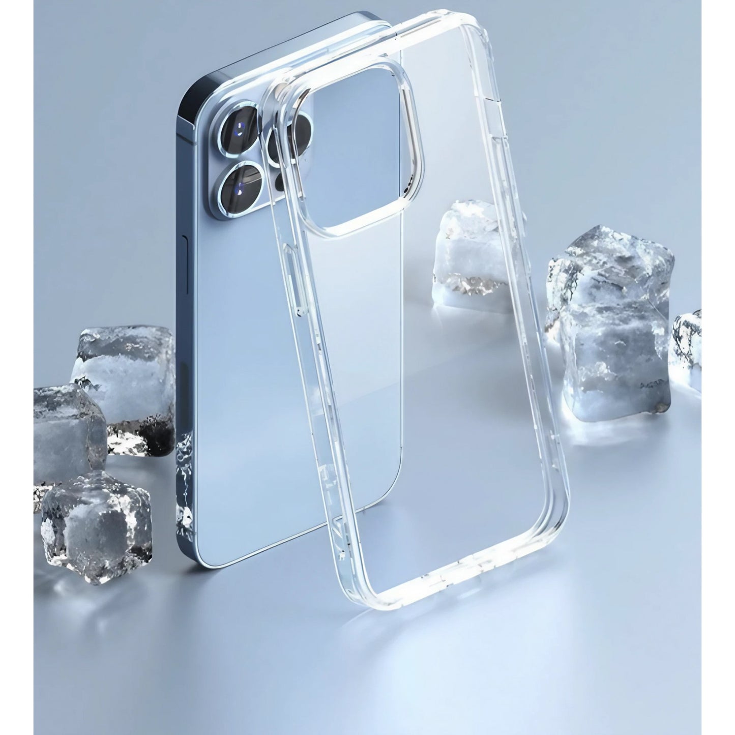 Husa protectie compatibila cu Apple iPhone 13 Mini, Klevo, Protect Plus, Transparenta