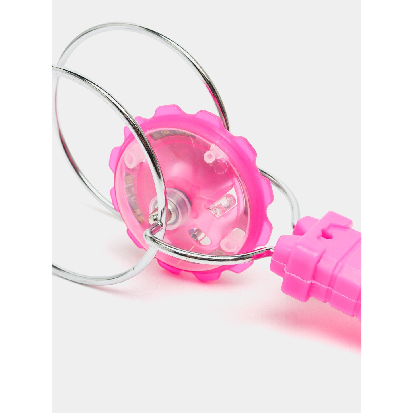 Jucarie Interactiva, Klevo, Titirez Magnetic, cu Led, 19.8 x 5 cm, Roz