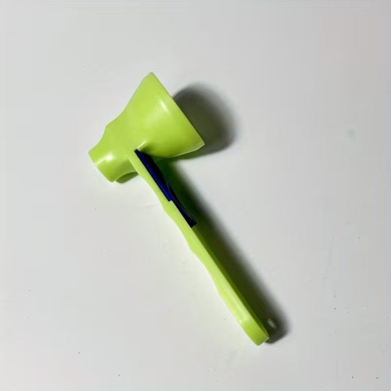 Lingura pentru Proteine, Klevo, Lingura cu Palnie Culisanta, Lingura Dozator pentru Lapte Praf si Suplimente, 12.5 cm, Verde