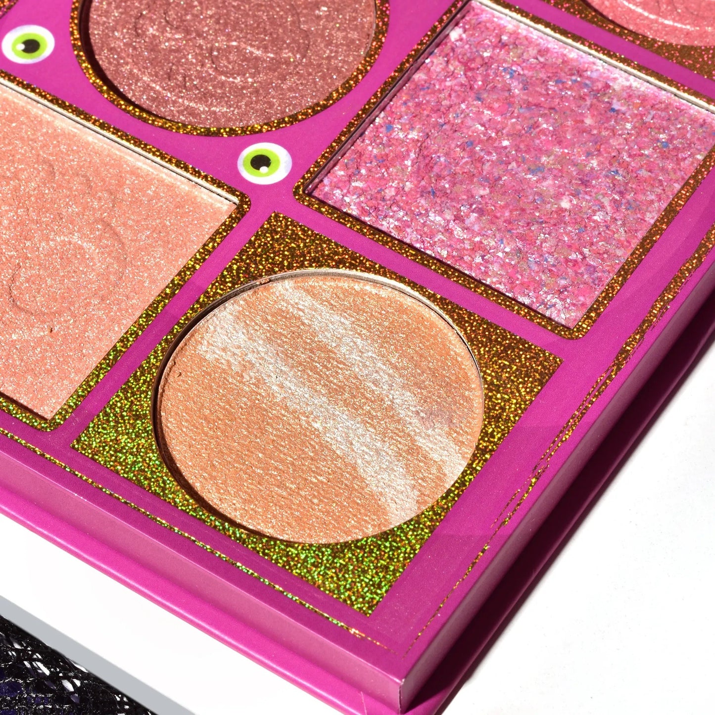 Paleta Iluminatoare, Klevo, 6 Nuante, Halloween, Culori Calde, Dreptunghiulara, 160g, Valabilitate 24 Luni, 17.4x11.5x1.3 cm, Varianta A, Nude-Rose