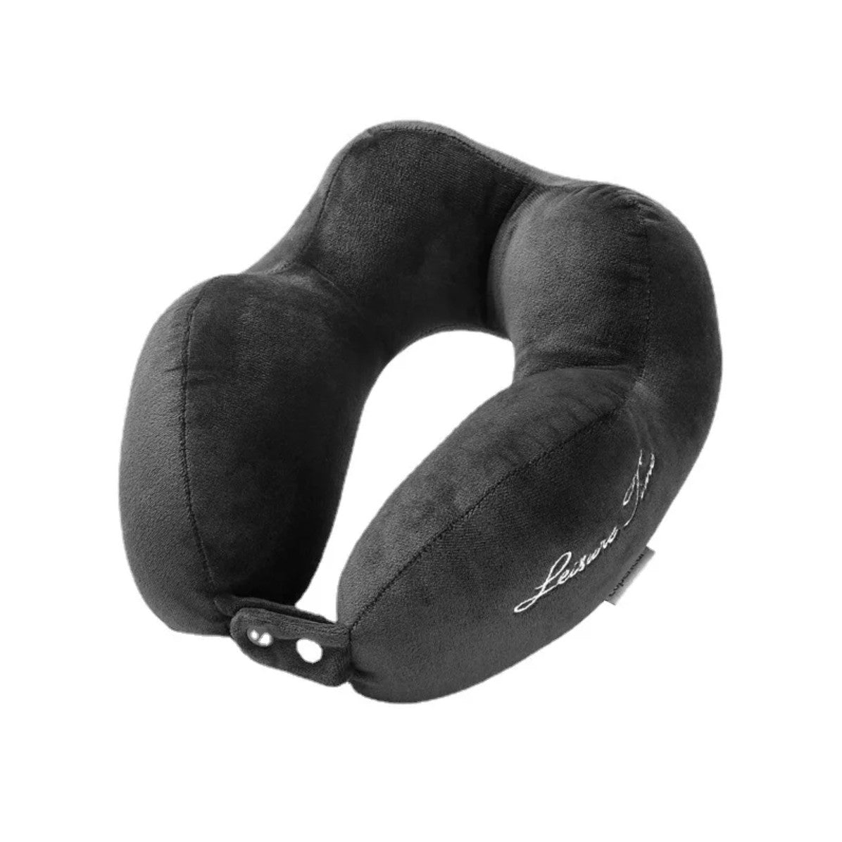 Perna de Calatorie, Klevo, Pentru Gat, din Bumbac, cu 4 Cocoase, Ajustabila, Gri