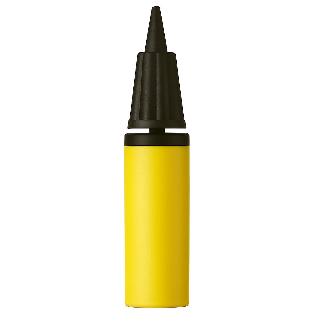 Pompa de Umflat Baloane, Klevo, din Plastic, Manuala, 27 x 4.5 cm, Galben