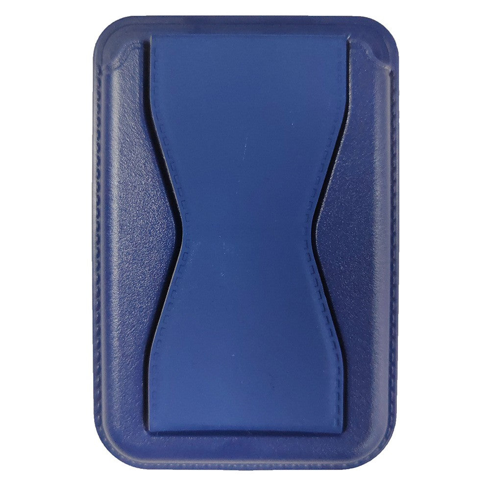 Portofel Klevo MagSafe pentru carduri cu suport integrat, Albastru