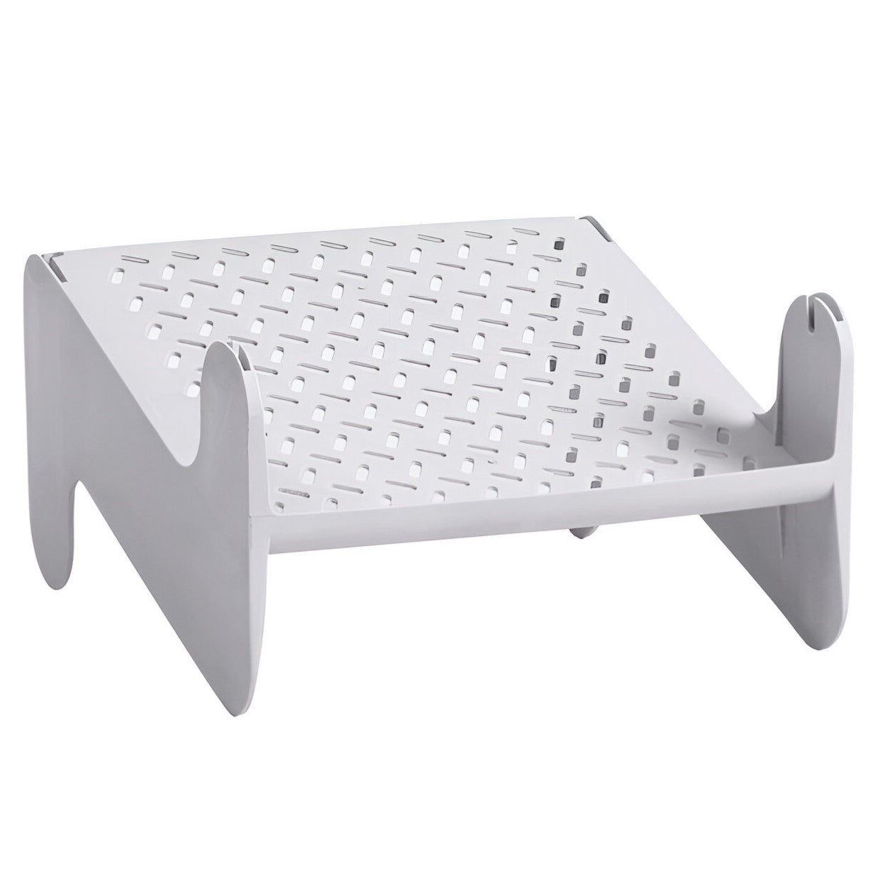 Suport pentru Pantofi, Klevo, cu Doua Straturi, Organizator, Antiderapant și Durabil, 26x24.8x16 cm, Alb