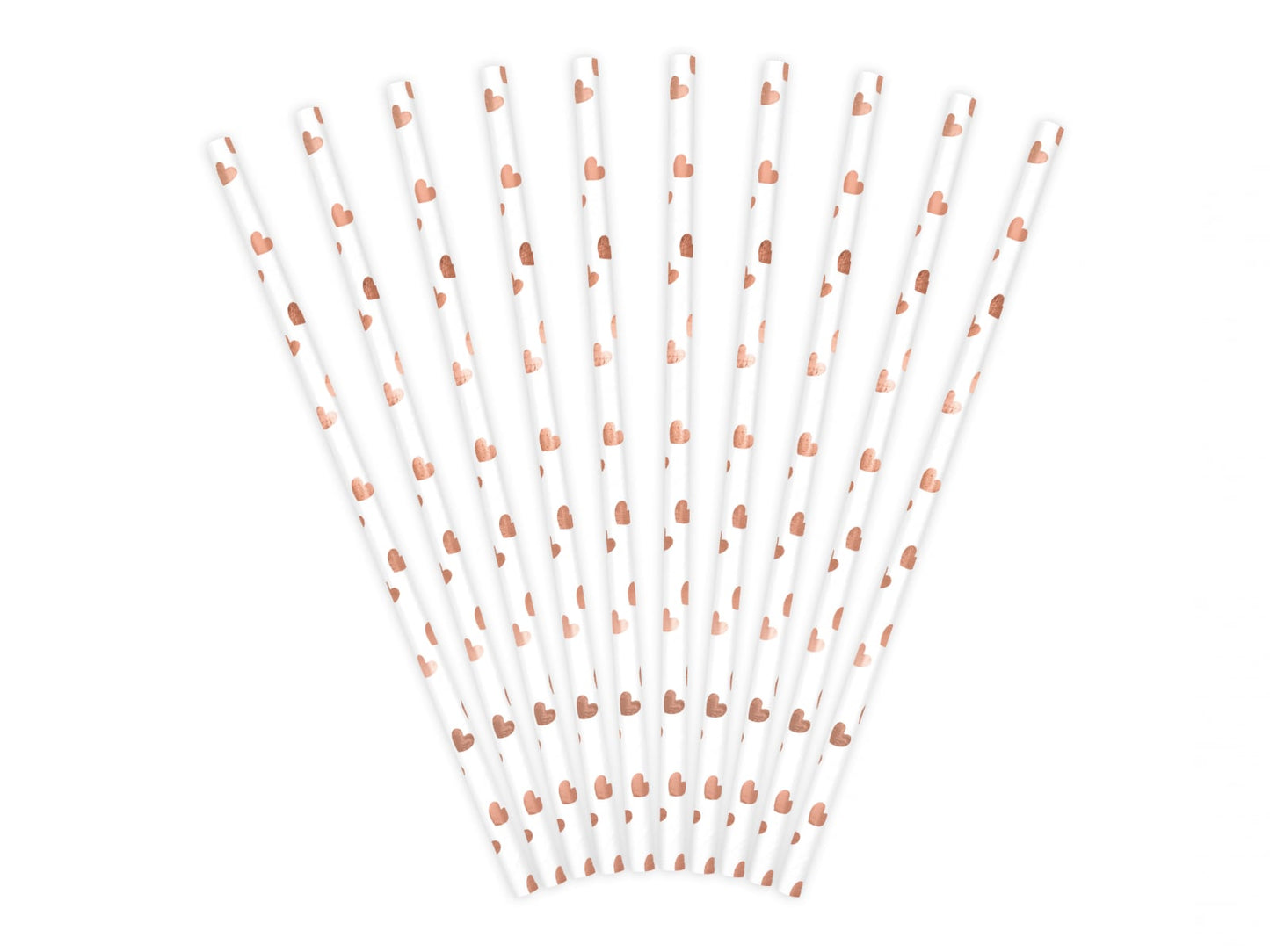 Set 10 paie rose gold, 19.5cm