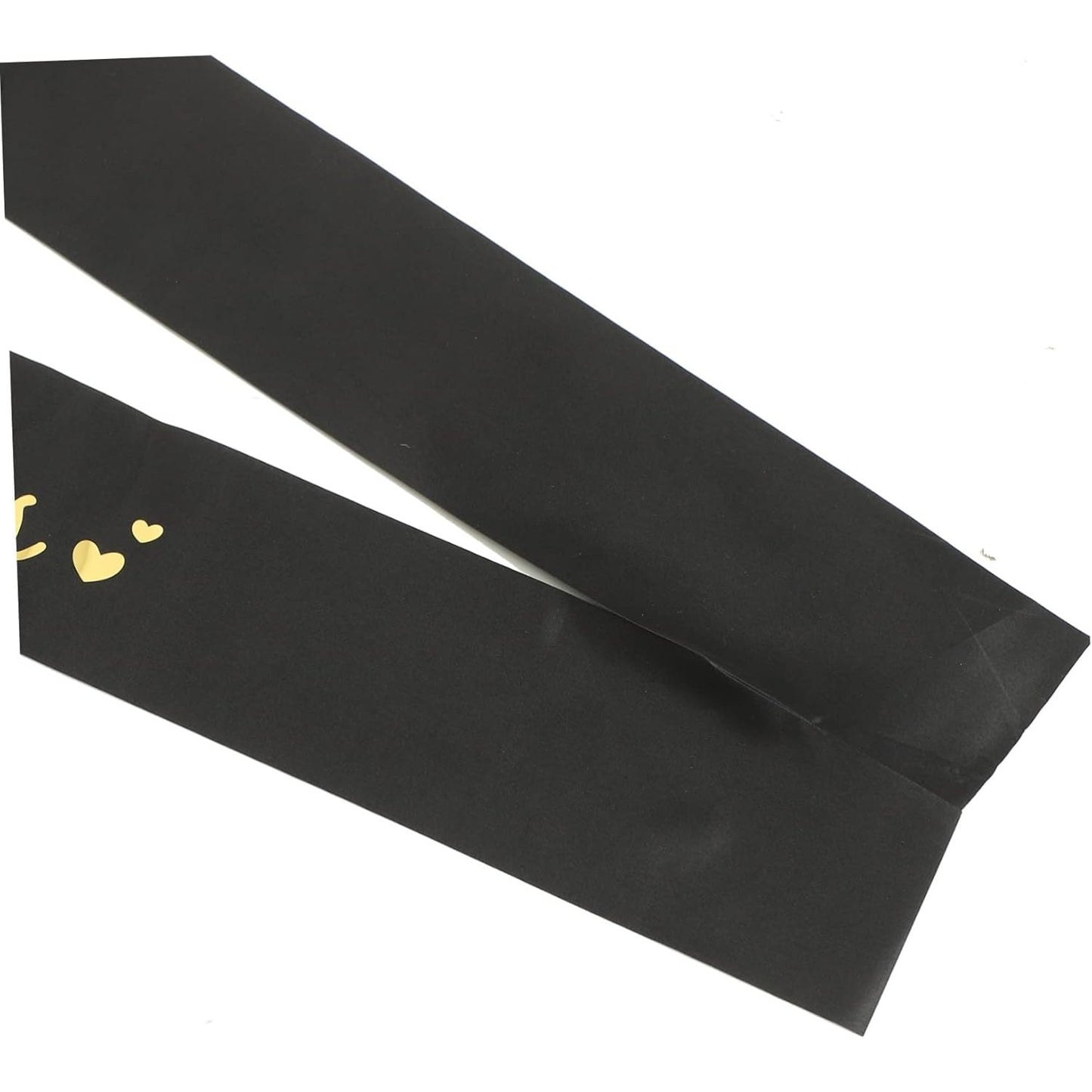 Set 2 Piese pentru Majorat, Klevo, 15 x 13 x 5 cm, Coronita Printesa Gold si Panglica 18&Fabulous, Negru