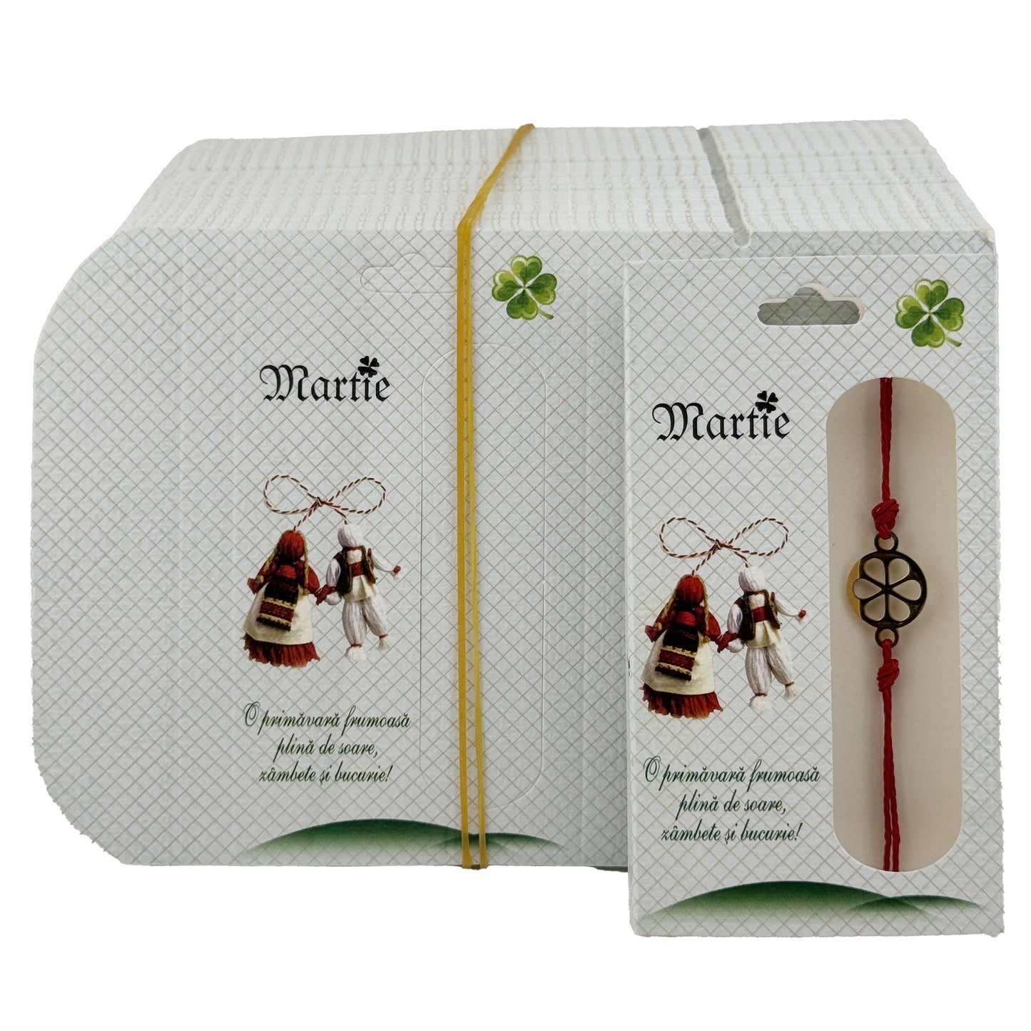 Ambalaje pentru Bratara Martisoare, Klevo, Set 200 Bucati, Cutii Brosa, Model Popular, Gri