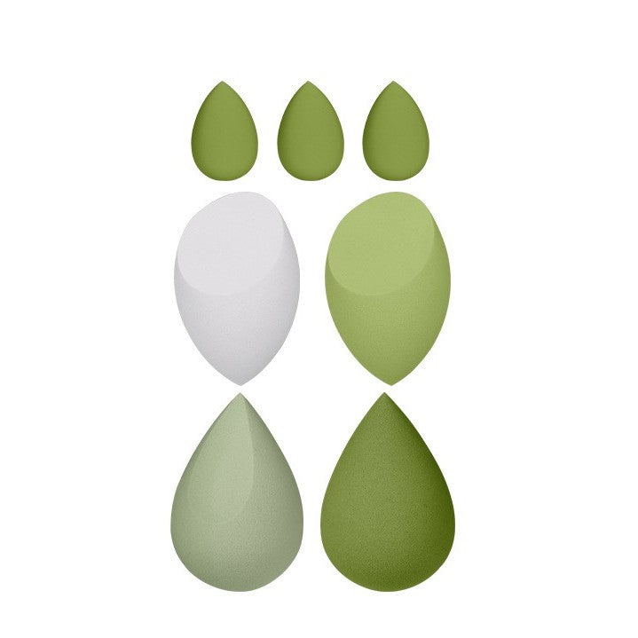 Set Buretei Machiaj, Klevo, Premium, 7 bucati, verde
