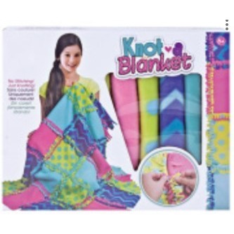Set de creatie DIY Klevo, patura pentru tesut si tricotat, multicolor