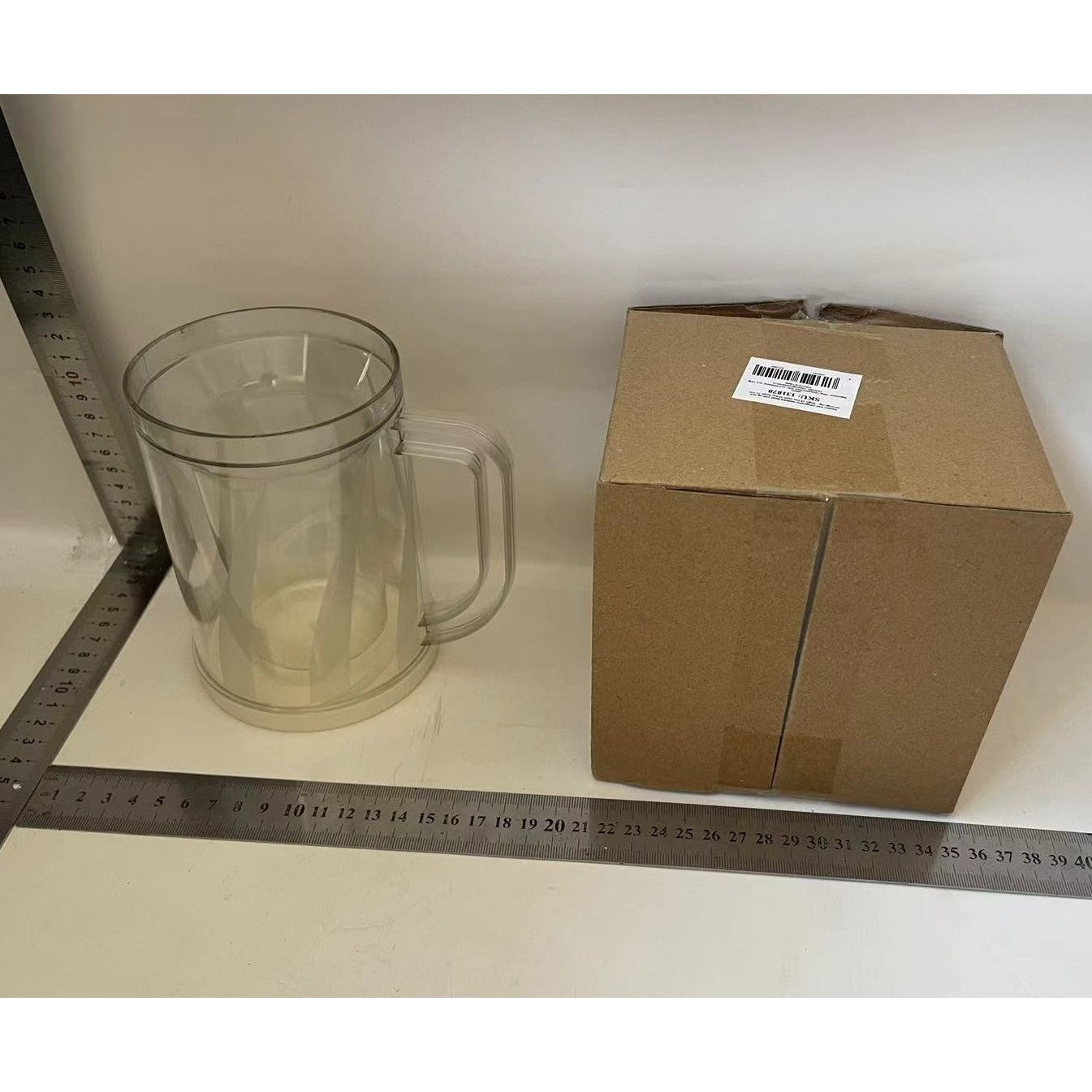 Cana Frigorifica cu Gheata, Klevo, 14.2 x 10.4 x 14.7 cm, Plastic, 800 ml, Transparent
