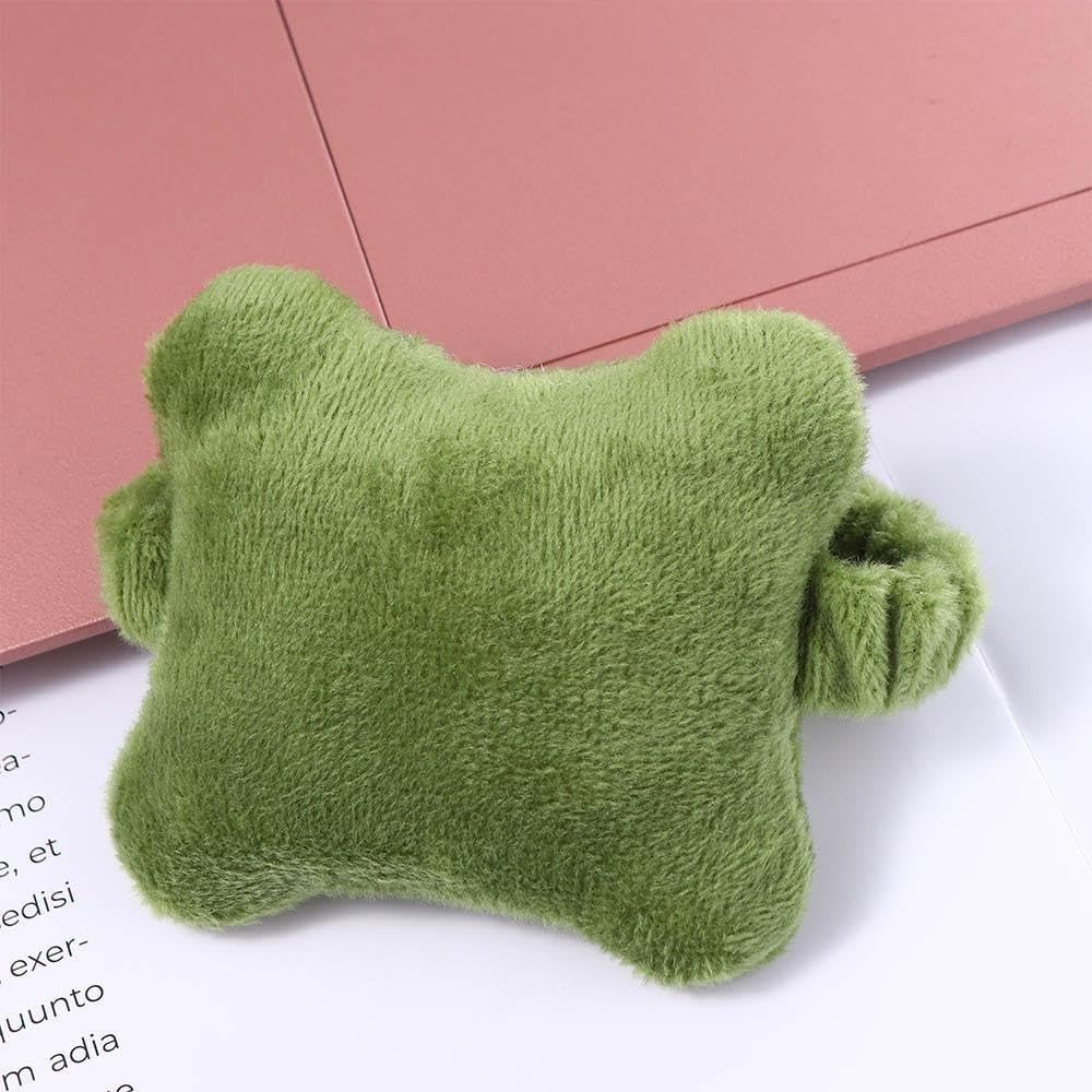 Suport de Mana, Klevo, Pernuta pentru Incheietura cu Banda Elastica, pentru Mouse, Moale, 7.5 x 7 cm, Verde Inchis