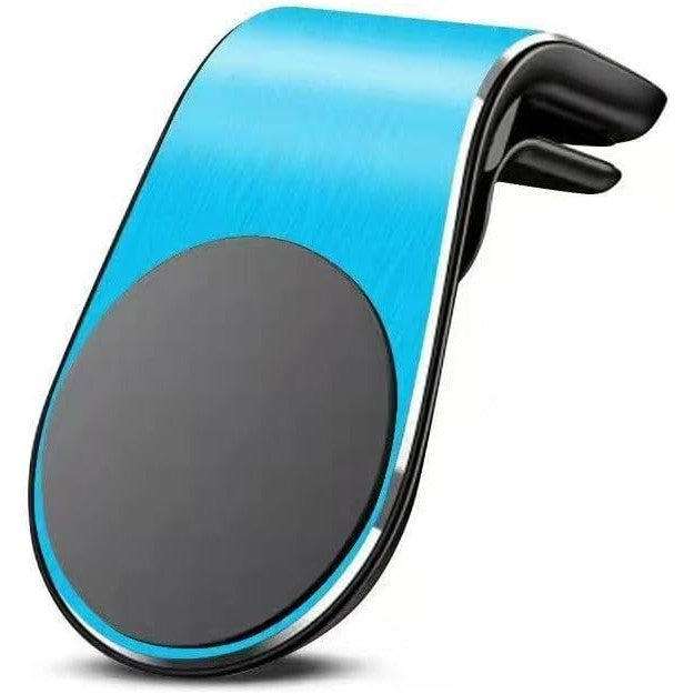 Suport de Telefon, Klevo, pentru Ventilatie, din ABS si Magnet, 3.8 x 3.7 x 6.2 cm, Universala, Albastru