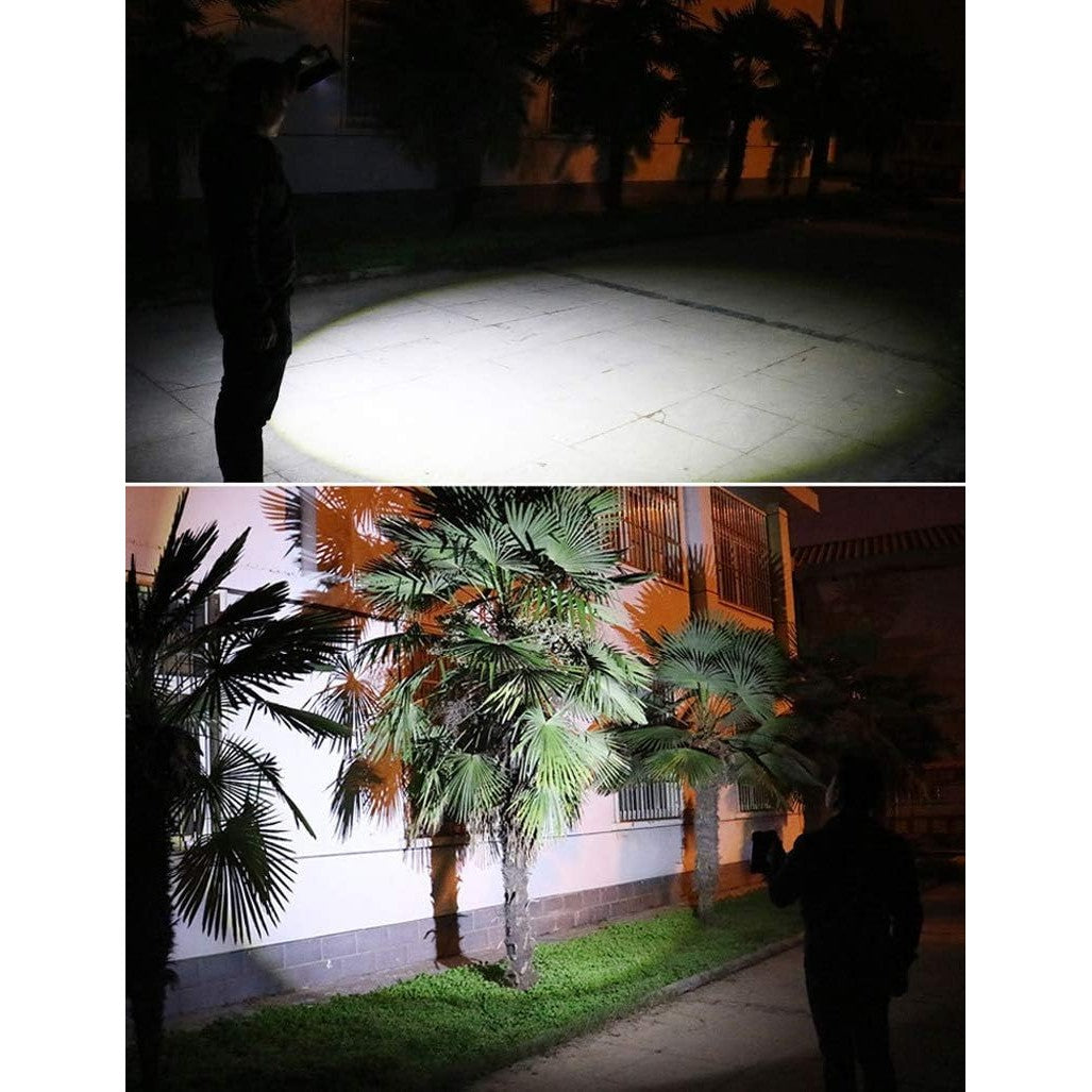Triunghi Multifunctional de Avertizare, Klevo, Lanterna LED, Impermeabil IP65, 800 lm, 2 x AA, Functie Incarcare Telefon, USB si Micro USB, COB 33, Portocaliu