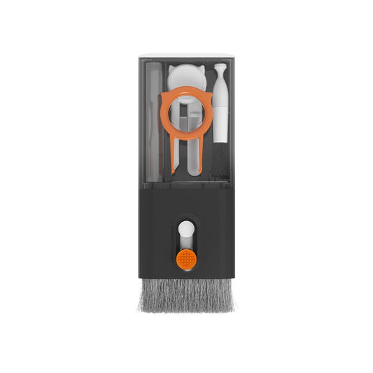 Kit Multifunctional de Curatare Produse Electronice 10in1, Klevo, pentru Laptop, Tastatura, Telefon, Casti, Negru