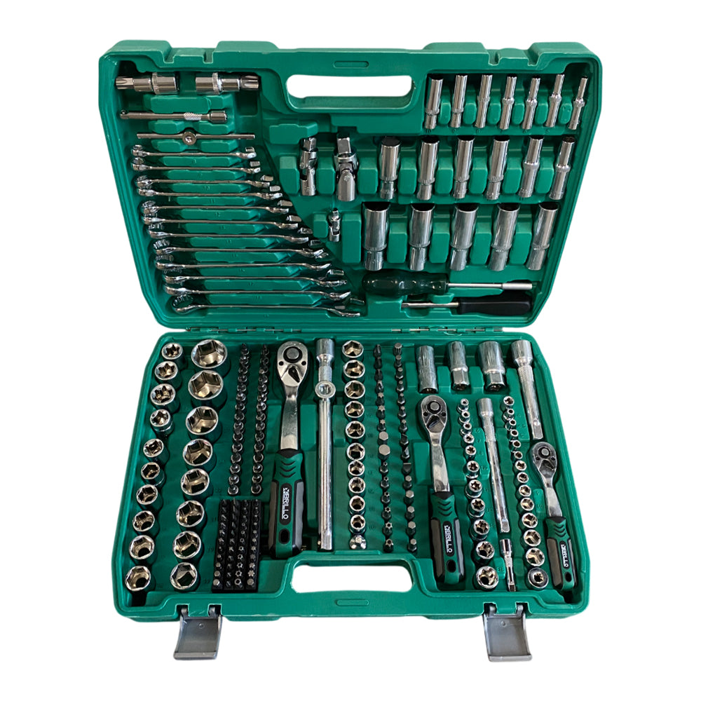 Set trusa chei si tubulare, 216 piese