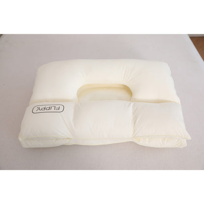 Perna Ortopedica 3 in 1, Klevo, Strat Dublu, Protectie Cervicala, pentru Adulti, 45 x 70 cm, Alb