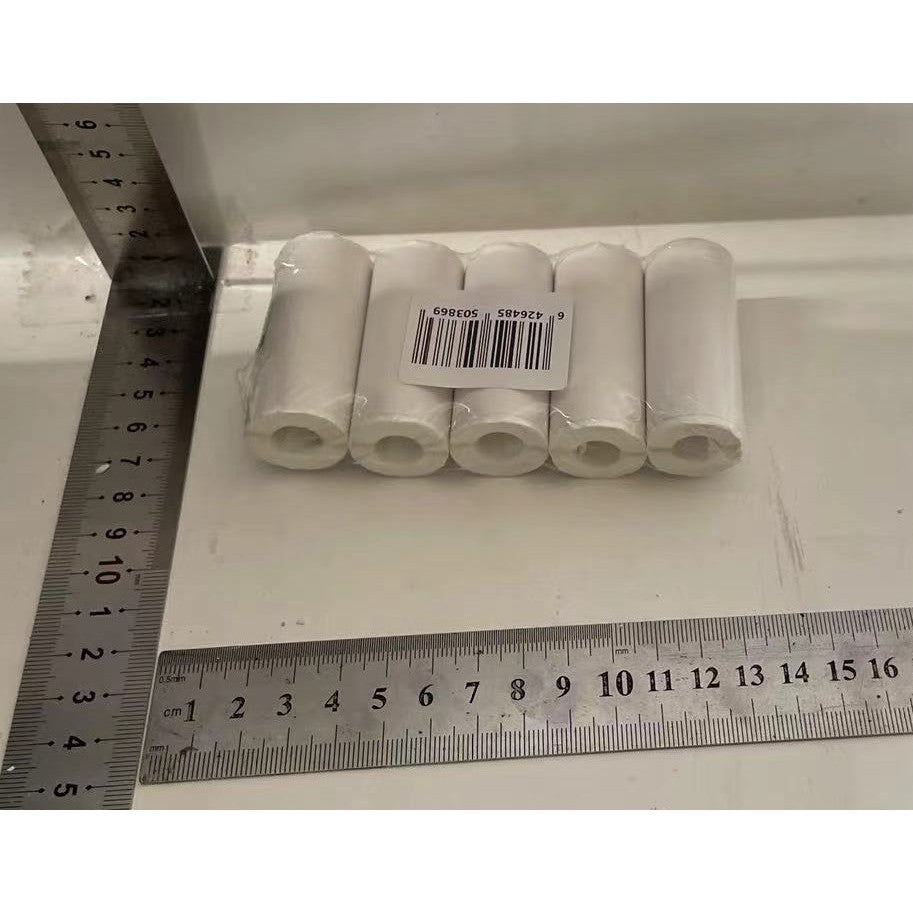 Set 5 Role de Hartie Termica Autocolanta, Klevo, pentru Mini Imprimanta Foto Portabila, Alb