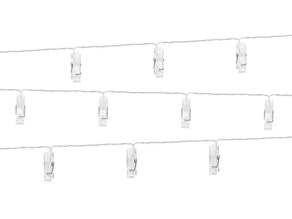 Clipuri LED transparente, 1,4 m
