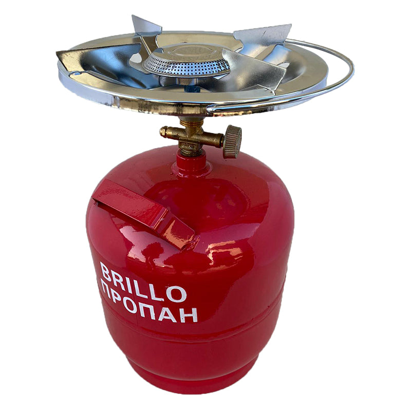 Butelie Voiaj cu Arzator Brillo, 5 l