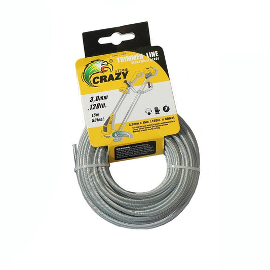 Fir motocoasa insertie otel 2mm x 8m