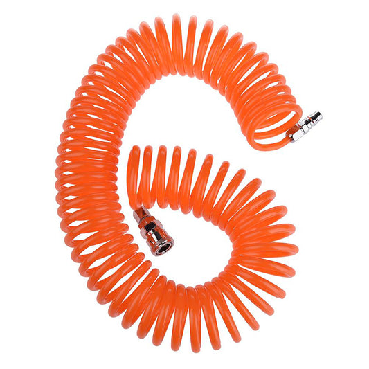 Furtun de aer spirala din pvc 12 metri