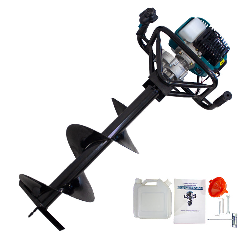 Motoburghiu foreza pamant Kraissmann 5.7CP fara burghiu
